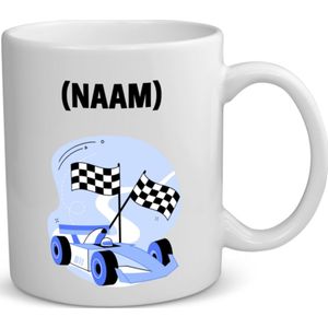 Akyol - formule 1 met eigen naam koffiemok - theemok - Auto rijden - auto liefhebbers - autosport - 350 ML inhoud