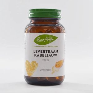 Levertraan Kabeljauw - 500mg - 100 softgels