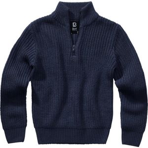 Brandit - Kids Marine Troyer Pullover Sweater/trui kinderen - Kids 170/176 - Blauw