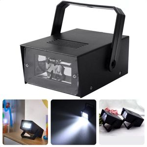Disco Stroboscoop LED - Discolicht - Flitslicht - Mini Flitslamp voor Feestjes - Party Verlichting - Compact en Krachtig - Inclusief EBOOK