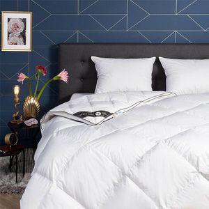Dekbed - 100% Ganzendons - 4 Seizoenen - 200x220 Cm - Presence 310 Gr