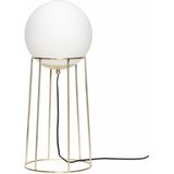 Hübsch 890606 Vloerlamp - ø25xH60cm - Metaal - Goud Wit