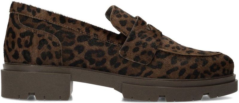Manfield - Loafers - Leopard - Pony Hair - Grove Zool 3 cm