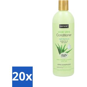 20 x Sence - Aloë Vera - Conditioner - Hydraterend - 400 ml - Haar Conditioner - Sence Aloë Vera