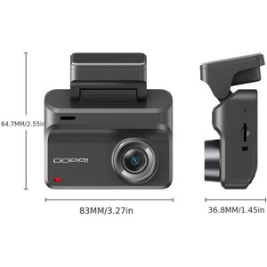 Dashcam – Auto Camera – Bewakingscamera – Videorecorder – Nachtzicht Camera – 24/7 Parkeermonitoring – WiFi Verbinding & G-Sensor – 128GB Geheugenkaart