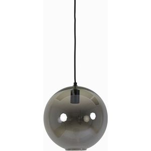 Light & Living Hanglamp Subar - Smoke Glas - Ø30cm - Modern - Hanglampen Eetkamer, Slaapkamer, Woonkamer