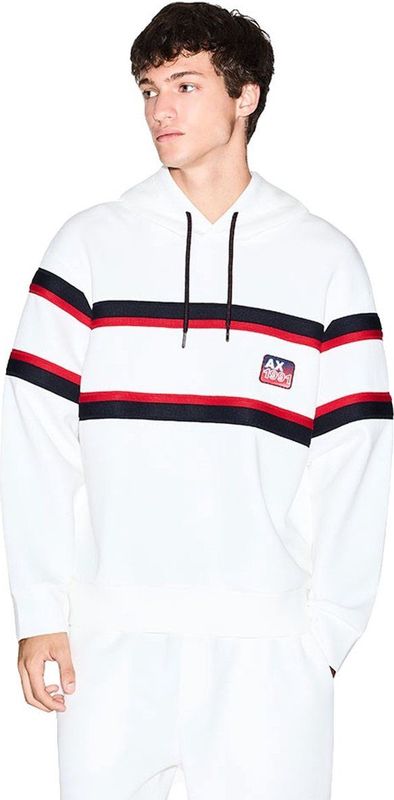 A|X Armani Exchange - XM001398AF13047U0009 - Sweatshirt - Wit - Casual - Katoen