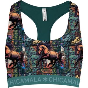 Muchachomalo - Girls 1-pack - Racer Back - Print/Multi