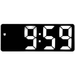 Oplaadbare LED Spiegelwekker met Digitale Tafelklok en Energiebesparende Functie