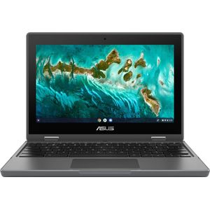ASUS Chromebook Flip CR1 CR1100FKA-BP0025 N4500 29,5 cm (11.6"") Touchscreen HD Intel® Celeron® N 4 GB LPDDR4x-SDRAM 32 GB eMMC Wi-Fi 6 (802.11ax) ChromeOS Grijs