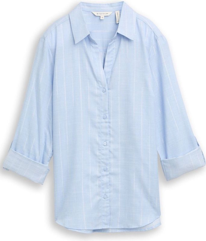 Tom Tailor Blouse met glinsterende strepen