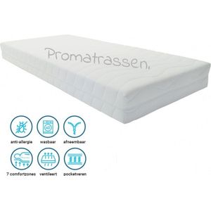 Baby matras - Koudschuim - 60x120x15 - luxe baby matras - Afritsbaar - 15cm Dik