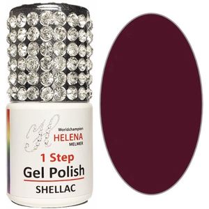 Helena - 1 Step Gel Polish - Diep Paars - 010