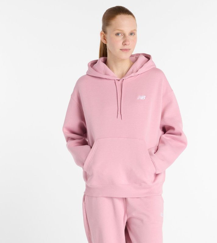 New Balance - Essentials Fleece - Hoodie - Roze
