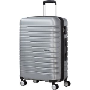 American Tourister Reiskoffer - Flashline Spinner (4wielen) 67cm uitbreidbaar - Sky Silver - 3.5 kg - 75 l