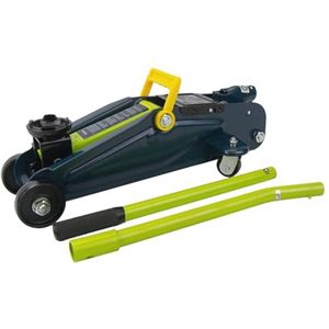 Hydraulische krik op wieltjes 2 ton - Hefbereik 135-330 mm - TÜV/GS-goedgekeurd