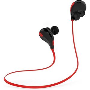 Draadloze sportoortelefoon rood