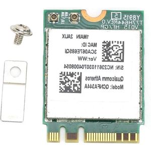 1200 Mbps Dual-Band Draadloze Netwerkkaart QCNFA344A WiFi en Bluetooth - NGFF M2-interface - Draadloos Module .