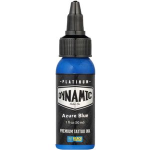 Platinum by Dynamic Tattoo Ink - Azure Blue 30 ml