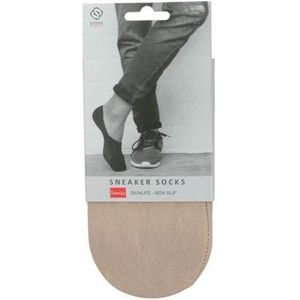 Steps - Sneaker sokken - Skin - kruipen niet onder je voet - Unisex - S/M - Maat 35-38