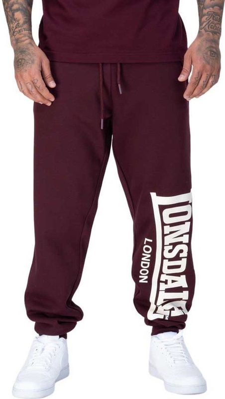 Lonsdale London - Logo Large - Trainingsbroek - Rood