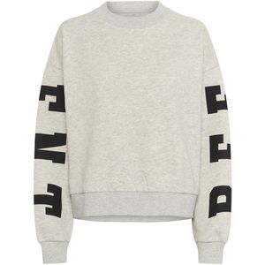 Kaffe Trui Kalise Sweatshirt 10510868 100123 Grey Melange Dames Maat - M