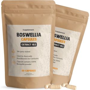 Cupplement Boswellia Extract 500 mg Combideal 2x 60 capsules - Gewrichten