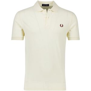 Fred Perry - Poloshirt - Geel - Katoen - Korte Mouw