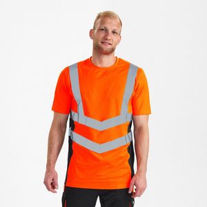 Engel - Safety T-shirt 9544-182 - Hi-vis Orange - T-shirt