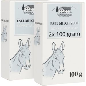 Pullach Hof - Natuurlijke Elzelmelk - zeep Ezelinnenmelk - 2x 100 gram