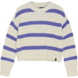 Indian Blue Jeans - Blouse - Cloud/Blauw Gestreept - Gebreid