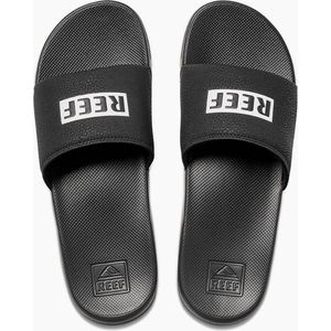 Reef - One Slide - Slippers - Black White - 100% Synthetisch - Waterdicht EVA-voetbed