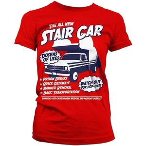Hybris Stair Car Girly T-Shirt Damen Red-XL