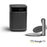 XGIMI MoGo 2 (GTV) Pro Draagbare Smart-Projector met Statief – Full HD 1080p – 400 ISO Lumen – Google TV met Netflix – Dolby Audio