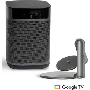 XGIMI MoGo 2 (GTV) Pro Draagbare Smart-Projector met Statief – Full HD 1080p – 400 ISO Lumen – Google TV met Netflix – Dolby Audio