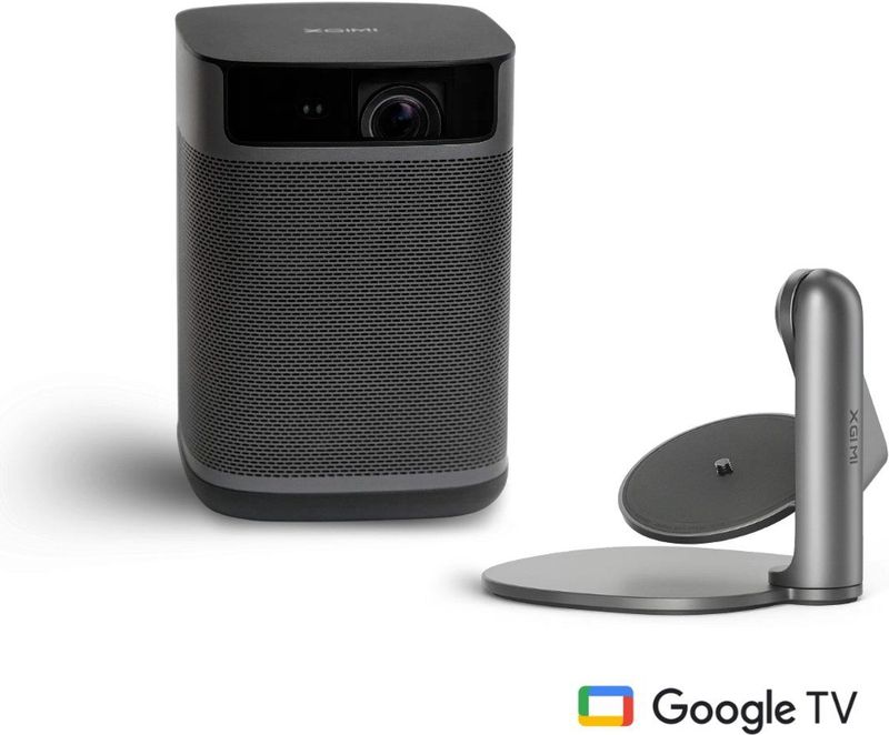 XGIMI MoGo 2 (GTV) Pro Draagbare Smart-Projector met Statief – Full HD 1080p – 400 ISO Lumen – Google TV met Netflix – Dolby Audio