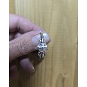 Moria.Lepelring Paris-Statement ring-Handsieraad-vriendschapsring - zilver - uniseks - Liefdesring - licht verstelbaar - voor hem en haar - uniseks-Paris-stad van liefde-erotiek- liefdesstad-mon amour-fijne ring- smalle ring