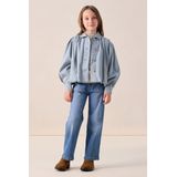 Sissy-Boy - Denim Jeans - Blauw - Wijd Uitlopende Pijpen - Opgestikte Zakken