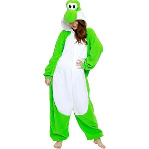 Kigurumi Yoshi Onesie Jumpsuit voor Halloween en Loungewear