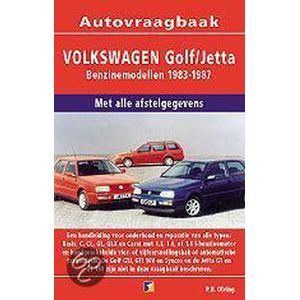Autovraagbaken  -  Vraagbaak Volkswagen Golf/Jetta Benzinemodellen 1983-1987