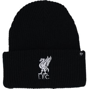 47 Brand EPL Liverpool FC Cuff Knit Hat EPL-UPRCT04ACE-BK, Mannen, Zwart, Muts, maat: One size