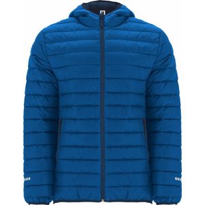 Kobalt Blauw /Donker Blauw Blauw unisex gewatteerde sport kinder jas met Reflectiemodel Oslo merk Roly 6 jaar
