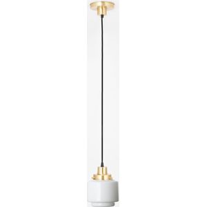 Art Deco Trade - Hanglamp aan snoer Getrapte Cilinder Small 20's Messing