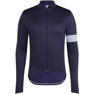 Rapha Classic Long Sleeve Jersey Fietsshirt (Heren |blauw)