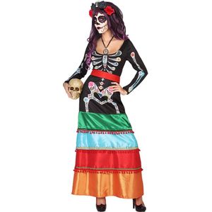 ATOSA - Dia de los Muertos Mexicaans kostuum voor vrouwen - M / L