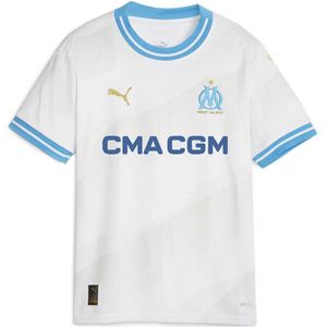 Puma - Olympique Marseille 23/24 - Korte Mouw T-shirt - Wit
