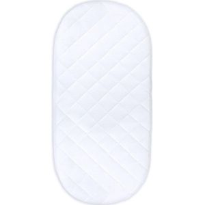 Matras voor Kinderwagen 75x35 cm - Ovaal Bassinet Babymatras met Hoes