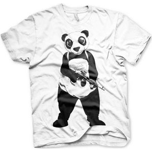 DC Comics Suicide Squad Heren Tshirt -L- Panda Wit
