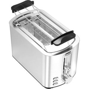TurboTronic - Broodrooster - Toaster - 2 Boterhammen - RVS - BF12