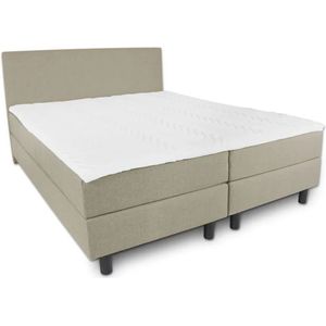 Boxspring Serenity - 70x200 Compleet - Beige Glad - AVV Matrassen